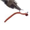 Bush Craft 84706 Fly Leather Jig #10/1.3 Bright Orange x 3 view 1