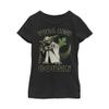 Star Wars Girl's Yoda Best Cousin T-Shirt Black, Large view 1