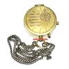 Aysha Nautical Solid Brass Compass J. R. R. Tolkien Quote with Leather Case. view 2