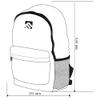 Mintra Office Backpack, Water-resistant Everyday Bag with Adjustable Straps, Unisex Backpack for Travel, College, Multi-Compartments with Secure Zippers, Dark Blue, 20L Large, 12.59" W x 20" H view 3
