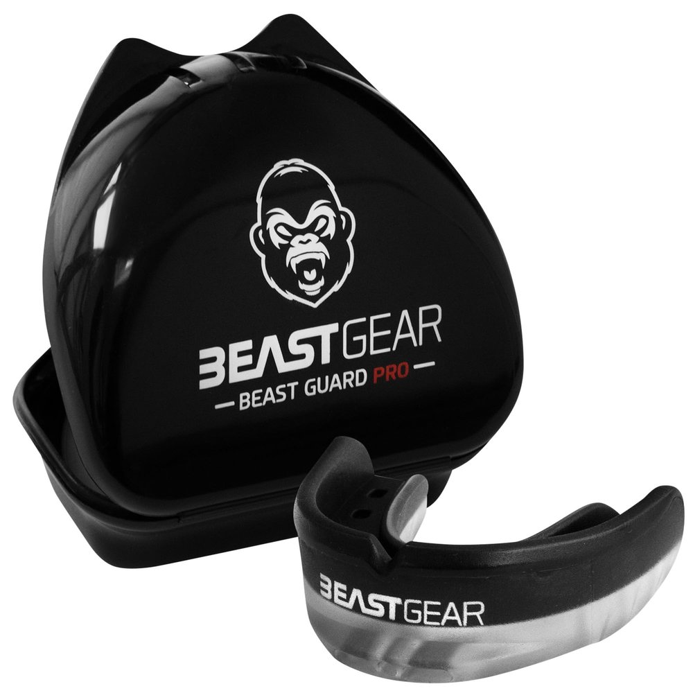 Beast Gear - Beast Guard Pro Gum Shield/Mouth Guard (Adult (11+)) for Boxing, MMA, Rugby, Muay Thai, Hockey, Judo, Karate, Martial Arts and All Contact Sports