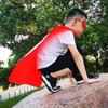 ADJOY Kids Superhero Capes and Masks 24 Sets Pack with Large Stickers - Superhero Themed Birthday Party Capes view 3