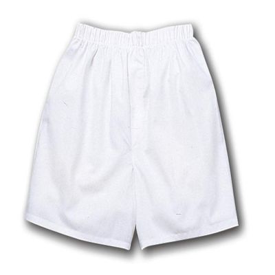 Buy Cool Shirts 100% Cotton Boxer Shorts, White Small