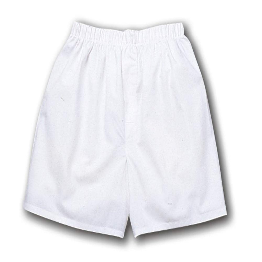 Buy Cool Shirts 100% Cotton Boxer Shorts, White Small
