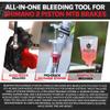 BleedZone for Shimano Brakes Bleed Kit, Bike Hydraulic Brake Kit with 120ml Mineral Oil and Pro Syringe - Fits with Shimano Bike, Mountain Bikes view 3