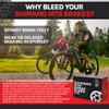 BleedZone for Shimano Brakes Bleed Kit, Bike Hydraulic Brake Kit with 120ml Mineral Oil and Pro Syringe - Fits with Shimano Bike, Mountain Bikes view 4