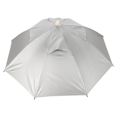 Alomejor Umbrellacover Outdoor Sun Rain Headwear Umbrella Hatcover for Fishing Gardening Photography Sports