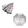 Alomejor Umbrellacover Outdoor Sun Rain Headwear Umbrella Hatcover for Fishing Gardening Photography Sports view 3