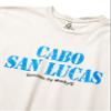 Marky G Apparel Men's Graphic Premium Fitted Suided V-Neck, Cabo San Lucas/Sand, Medium view 2