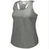 Augusta Sportswear Girls Lux Tri-Blend Tank, Grey Heather, L