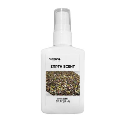 Outdoor Hunting Lab Earth Cover Scent for Deer Hunting (2 oz)  Portable Deer Attractant - Deer Scents and Attractants Spray  Scent Blocker for Stands, Hunting Gear & More - Deer Hunting Accessories
