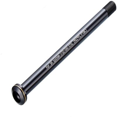 KCNC KQR09 Through Axle Black 0.5 x 5.6 inches (12 x 142 mm) 1.0 Pitch Hex Type Through Axle [Syntace