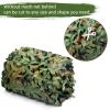 Yeacool Camo Netting for Hunting Burlap Camouflage Netting Outdoor Shade Camo Tarp for Party Decor Birthday Dinosaur Kids Ford Sunshade (Woodland Camo, 49.2ftx4.9ft, 15m*1.5m) view 3