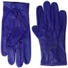 Men's Dress Leather Gloves (Small, Blue) view 1