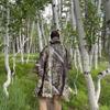 AUSCAMOTEK Woodland Camo Rain Poncho Hooded Waterproof Camouflauge Raincoat for Hunting Hiking Camping Fishing Forest Green Average Size view 3