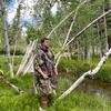 AUSCAMOTEK Woodland Camo Rain Poncho Hooded Waterproof Camouflauge Raincoat for Hunting Hiking Camping Fishing Forest Green Average Size view 4