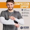 OutdoorEssentials UV Arm Sleeves for Men and Women - Sun Protection Sleeves - Compression, Golf, Baseball, Cooling, Tattoo Arm Sleeve - Mangas Para El Sol Para Hombre view 3