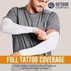 OutdoorEssentials UV Arm Sleeves for Men and Women - Sun Protection Sleeves - Compression, Golf, Baseball, Cooling, Tattoo Arm Sleeve - Mangas Para El Sol Para Hombre view 4