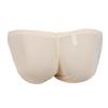 iiniim Men's Sexy Bikini Brief Silky Ruched Back Underwear Panties See Through Swim Briefs Swimwear Apricot One Size view 2