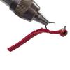 Bush Craft 84508 Fly Leather Jig #10/0.9 Blood Red x 3