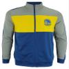 Outerstuff NBA Youth Boys (8-20) Performance Full Zip Stripe Jacket, Golden State Warriors Large (14-16) view 1