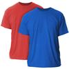 Gildan mens Ultra Cotton Adult Pack fashion t shirts, Antiqirishgrn/Red, XX-Large US view 1