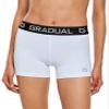 Women's Spandex Compression Volleyball Shorts 3" /7" Workout Pro Shorts for Women (3 Pack:Black/White/Gray, L) view 4