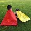 ADJOY Kids Superhero Capes and Masks with Large Superhero Stickers - Super Hero Costume for Parties - 10 Sets (20PCS) view 2