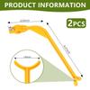 KISEER 2 Pcs Golf Training Aids Swing Trainer Tool Golf Accessories (Yellow) view 2