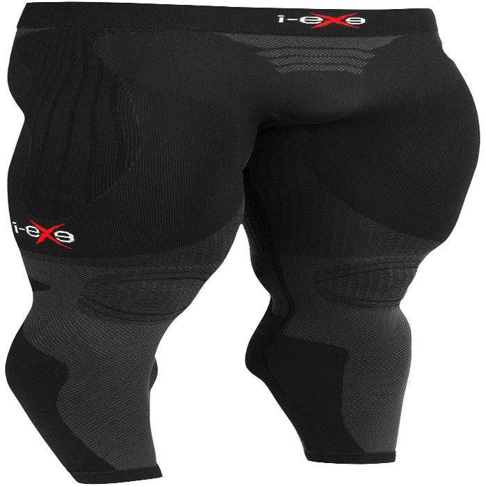 I-EXE Men's Compression Workout Pants for Running, Yoga, Gym, and Fitness, Long Pants | Medium