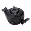 Air Valve, Inflatable Valve 3 in 1 Air Valve Secure Seal Cap Replacement Universal Fit Air Valve for Inflatable Airbed Mattress Black view 2