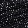 Exlura Womens High Waist Polka Dot Pleated Skirt Midi Swing Skirt with Pockets Black XX-Large view 4