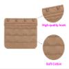 Bra Extender 4 Hooks,Soft and Comfortable Bra Strap Extender - 4 pcs Pack (Skin Color) view 4
