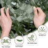 Yeacool Camo Netting Camouflage Netting Bulk Roll Burlap Camo Tarp Sunshade Net for Hunting Blind Military Dinosaur Birthday Jungle Theme Party Decoration (Dark Green, 49.2ftx4.9ft, 15m*1.5m) view 2