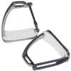 Derby Originals Peacock Safety Stainless Steel Stirrup Irons with Rubber Pads view 2