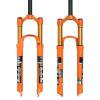 ZTZ Mountain Front Fork Air Pressure Shock Absorber Fork Fork Bicycle Accessories Magnesium Alloy 26/27.5/29 (27.5, Shoulder Control) view 1