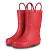 LONECONE Kids Rain Boots in Matte Colors - Cherry Red, 6 Toddler view 1