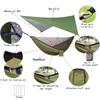 YCD Portable Camping Hammock Set,Single Double Hammock,Insect-Proof net,Rain Fly Tarp,high-Strength Parachute Cloth Hammock,Backpack Hiking Courtyard Outdoor Activities. view 4