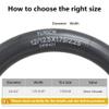2-Pcs 12"/12.5" Heavy Duty Bike Tubes 12/12.5x1.75/2.25(12 1/2 X 2 1/4) AV 45/57-203 Inner Tubes Compatible with 12x1.75-2.25 12.5x1.75-2.25 12  x 2  Kid Bike Bicycle Tire Tubes Schrader Valve view 2