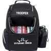 Dynamic Discs Trooper Disc Golf Backpack- Large Beginner Frisbee Disc Golf Bag - Holds 18+ Discs Capacity - Ideal Gifts and Accessories for Men - Lightweight & Durable Backpacks (Black) view 1