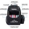 Dynamic Discs Trooper Disc Golf Backpack- Large Beginner Frisbee Disc Golf Bag - Holds 18+ Discs Capacity - Ideal Gifts and Accessories for Men - Lightweight & Durable Backpacks (Black) view 3