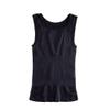 Men's Chest Compression Slimming Body Shaper Vest Workout Tank Tops Undershirts (Black, 2XL) view 4