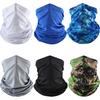 Geyoga 6 Pack Neck Gaiter Bandana Face Mask Summer UV Protection Cooling Breathable Face Mask Neck Scarf Balaclava for Men Women (Simple Colors) view 1
