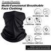 Geyoga 6 Pack Neck Gaiter Bandana Face Mask Summer UV Protection Cooling Breathable Face Mask Neck Scarf Balaclava for Men Women (Simple Colors) view 3