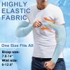 beister 6/3 Pairs UV Protection Cooling Arm Sleeves for Women Men, Long Sunblock Protective Cycling Arm Cover view 4