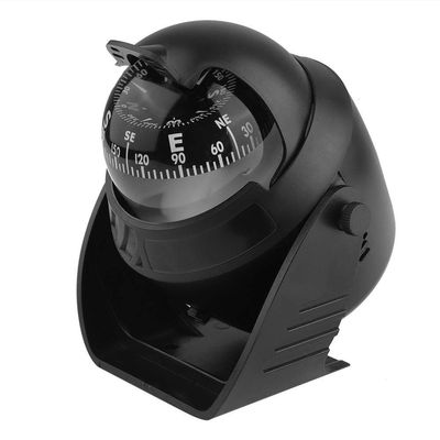 Aosiyp Compass Marine Dash Mount,Portable Dash Mount Self-Adhesive Compass Ball Perfect for Finding Direction Waterproof Compass for Marine Boat Truck Car Outdoor