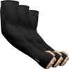 beister 3 Pairs Sun UV Protection Cooling Arm Cover Sleeves for Women Men view 1