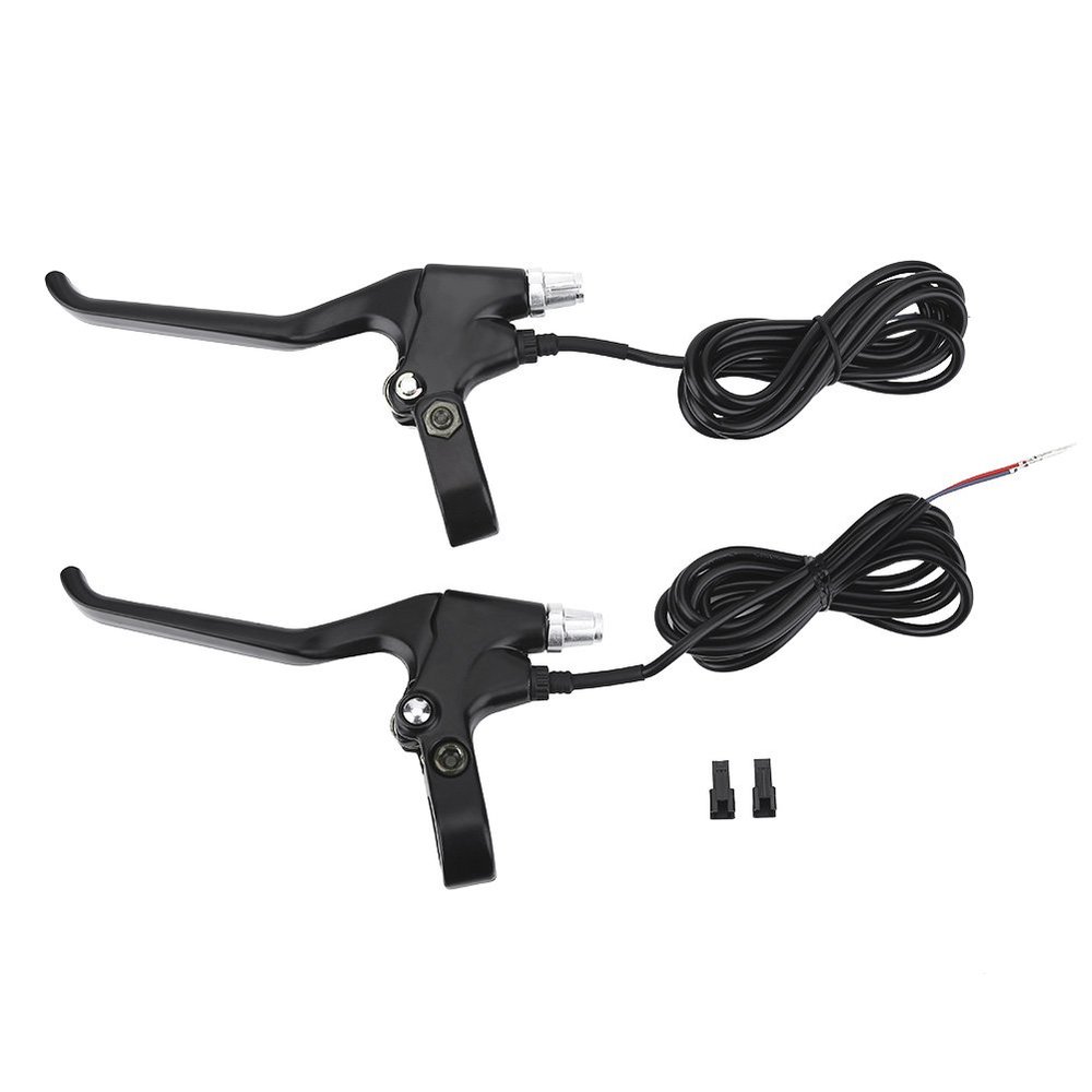 Yinhing Brakes, Brake Lever Set,1 Pair 2 Wires Left & Right Electric Brake Lever Replacement Part