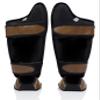 Fairtex SP8 Muay Thai Shin Guards for Men, Women, Kids | Shin Guards Made with Syntek Leather & are Premium, Lightweight & Durable | Expanded Side Protection (Brown/Extra Large) view 4