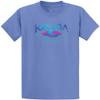 Koloa Surf Company Mens Distressed Jewel Tones Logo Heavy Cotton Tee - 4X-Large Tall - Carolina view 1